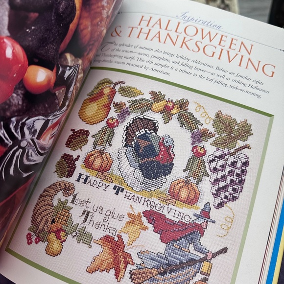 BEAUTIFUL CROSS Stitch - Embroidery Book / Patterns by Better Homes & Garden - Picture 3 of 9